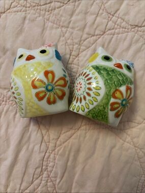 Pier 1 Owl Salt & Pepper Shakers